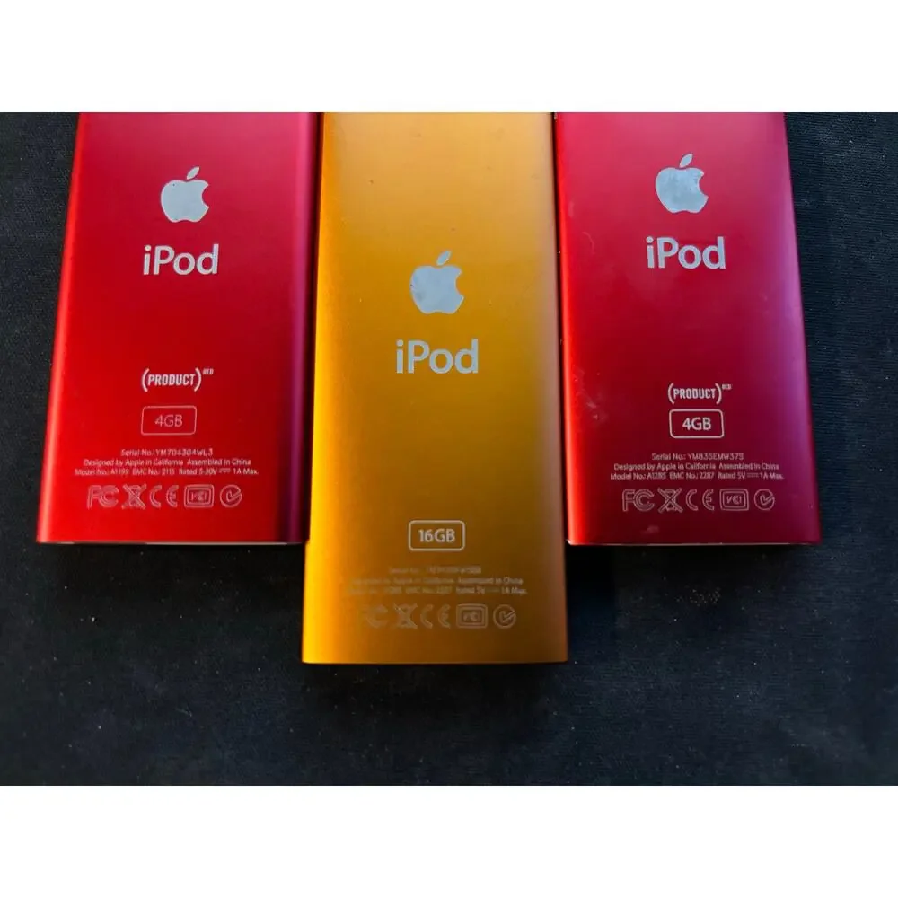 Apple iPod Nano Lot of 3 For Parts Repair - Tested Screens Logic Boards